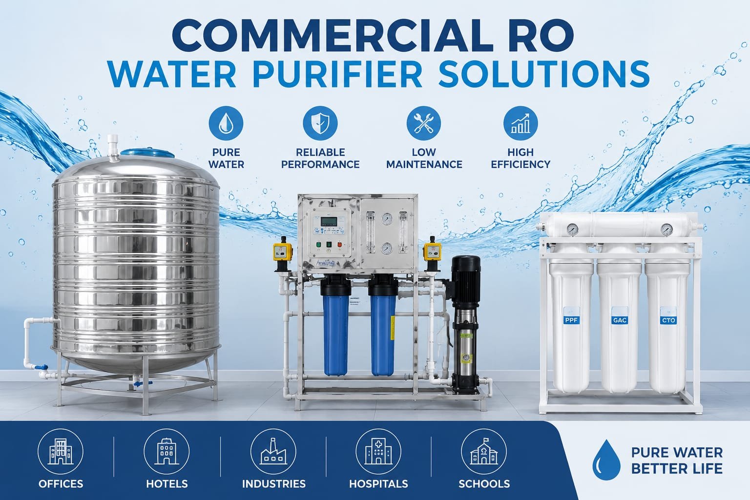 Commercial RO Plants